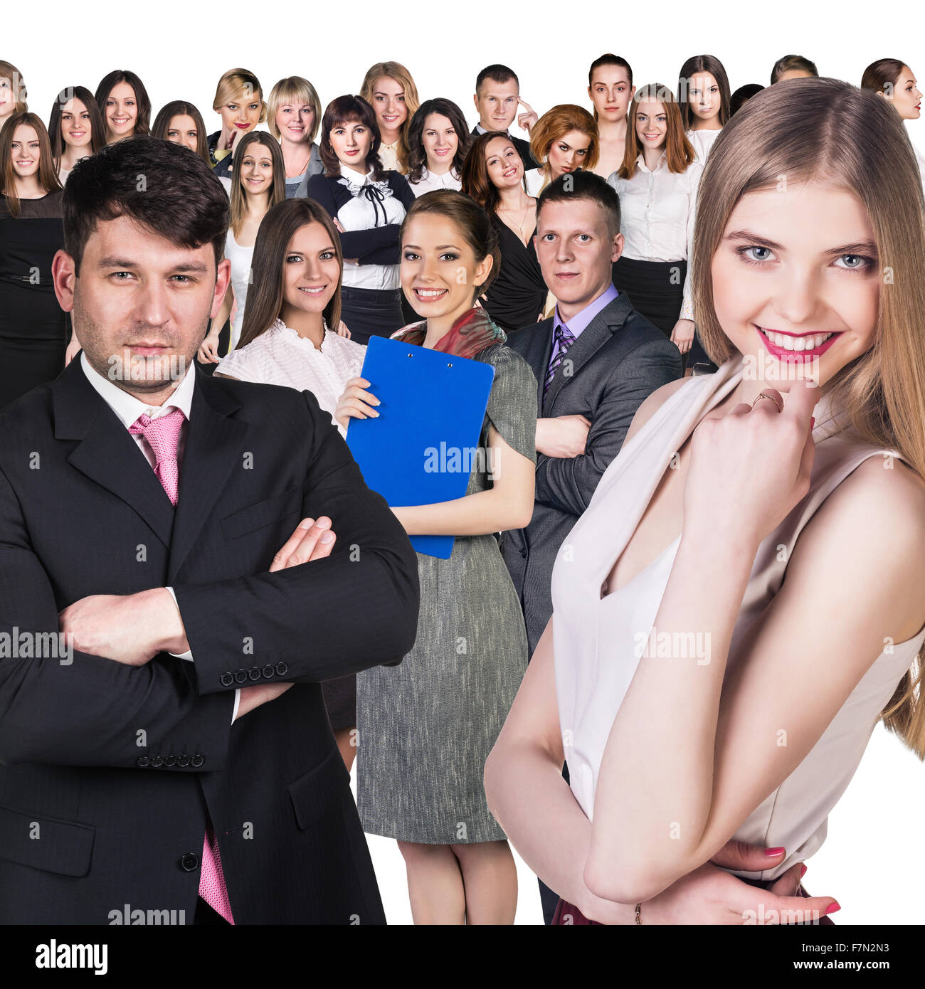 Gruppe von Geschäftsleuten Stockfoto