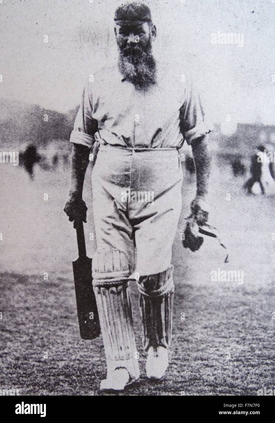 Dr. William Gilbert Grace (1848-1915), Cricketspieler legendären Ruf. Stockfoto