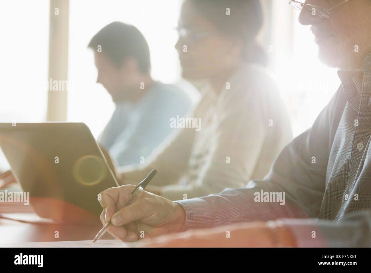 Business-Leute treffen Stockfoto