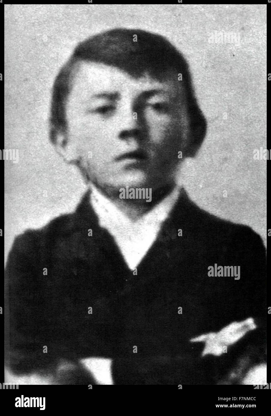 Adolf Hitler im Alter von etwa 10 im Jahre 1899. Adolf Hitler war Kanzler von Nazi-Deutschland 1933-1945 Stockfoto