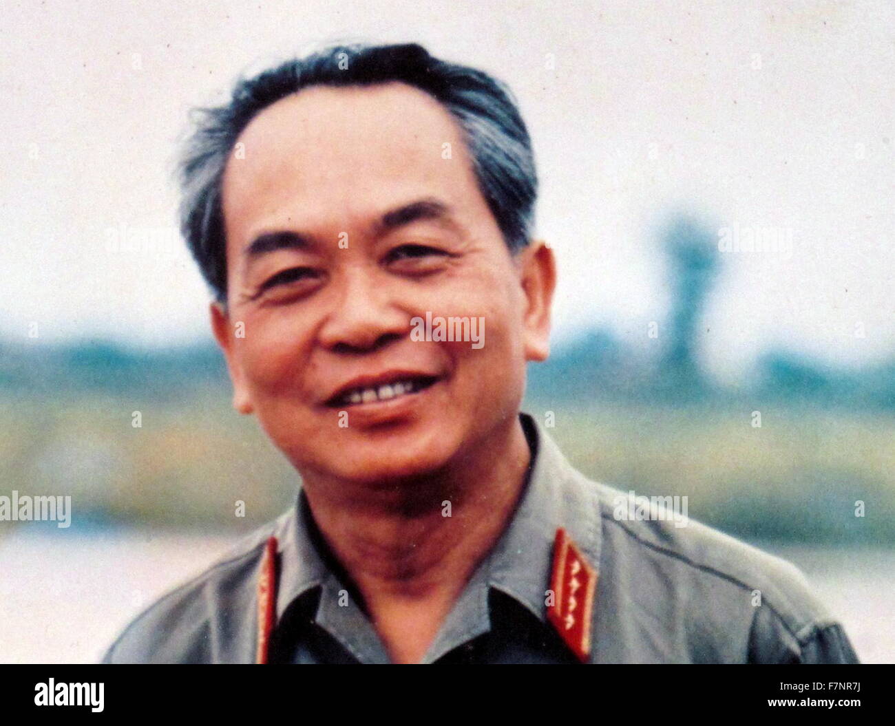 VO Nguyên Giáp (25. August 1911 – 4. Oktober 2013) war ein General in der Vietnam Volksarmee und Politiker. Stockfoto
