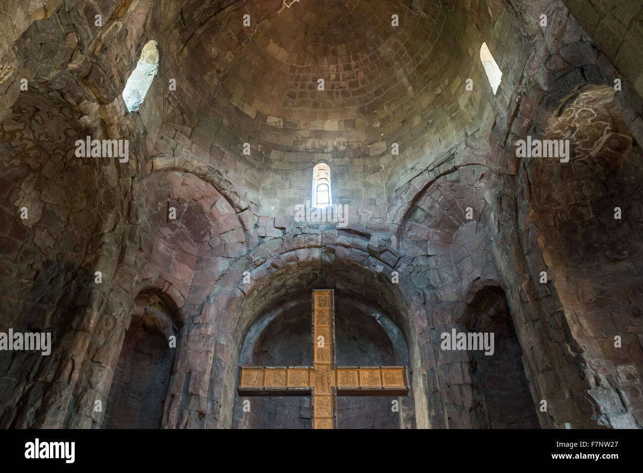 UNESCO-Welterbe 6. Jahrhundert georgischen orthodoxen Dschwari Kloster in der Nähe Stadt Mzcheta in Georgien Stockfoto