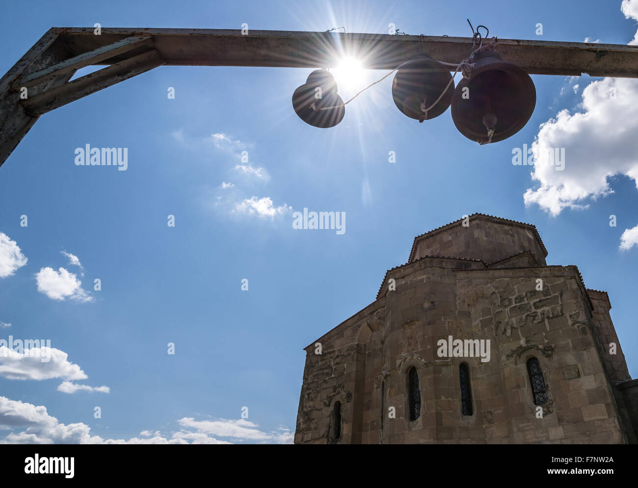 UNESCO-Welterbe 6. Jahrhundert georgischen orthodoxen Dschwari Kloster in der Nähe Stadt Mzcheta in Georgien Stockfoto