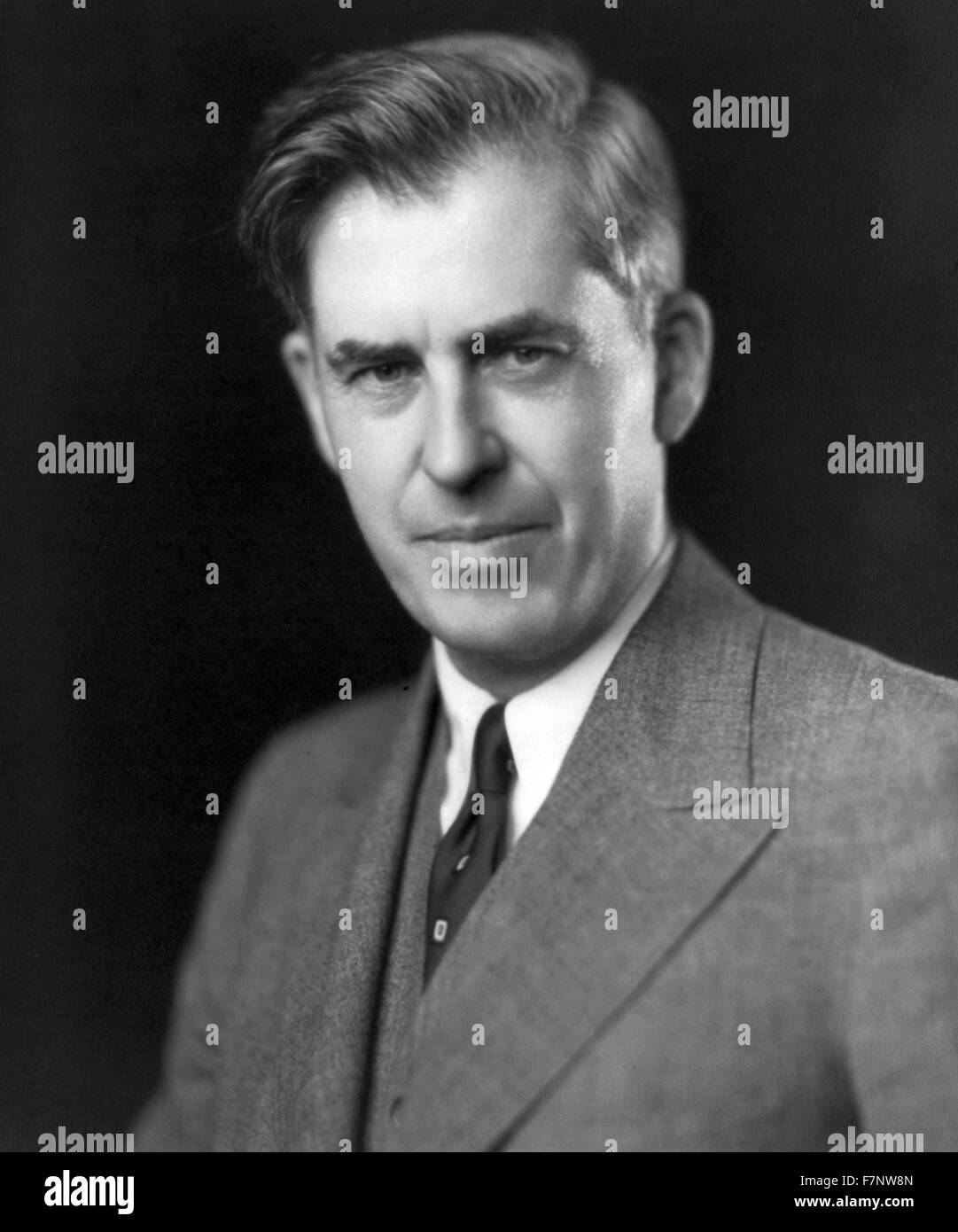 Foto von Henry A. Wallace (1888-1965) Vizepräsident der Vereinigten Staaten, der Landwirtschaftsminister und der Secretary Of Commerce. Vom 1942 Stockfoto