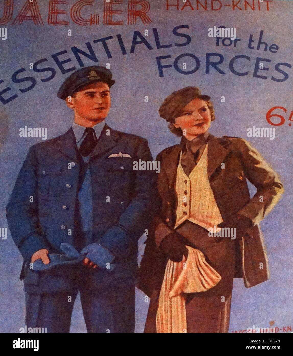 Zweiten Weltkrieg Plakat. Datierte 1939 Stockfoto