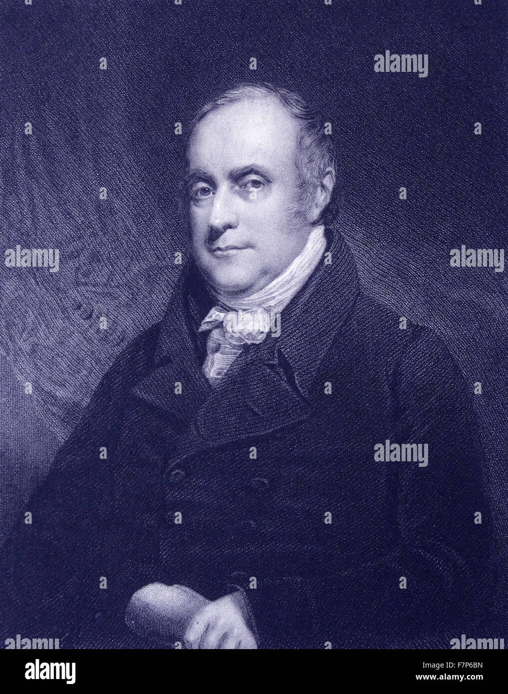 Benjamin Hobhouse - 1757-1831 Stockfoto