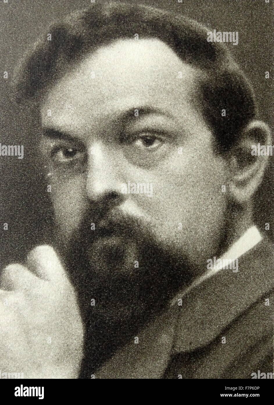 Claude Debussy 1862-1918 - französischer Komponist Stockfoto