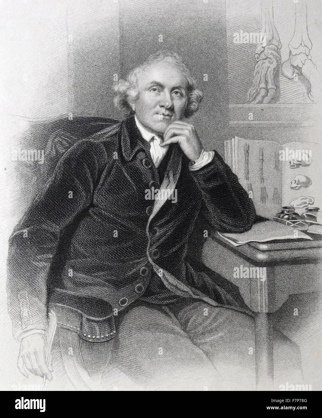 John Hunter 1728-1793 Stockfoto