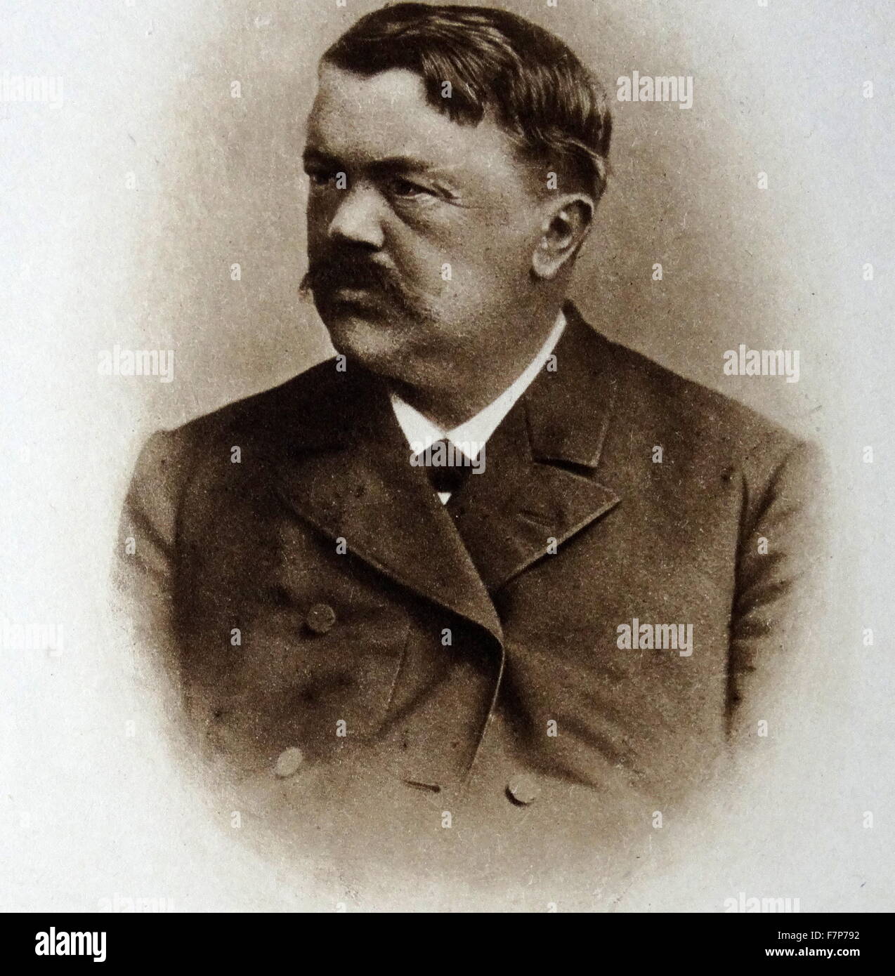 Adalbert Kreuger (1832 – 1896), deutscher Astronom Stockfoto