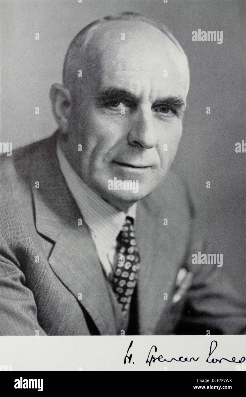 Harold Spencer Jones 1890-1960 Stockfoto