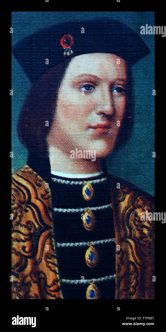 Eduard IV. (1442-83) der König von England Stockfoto