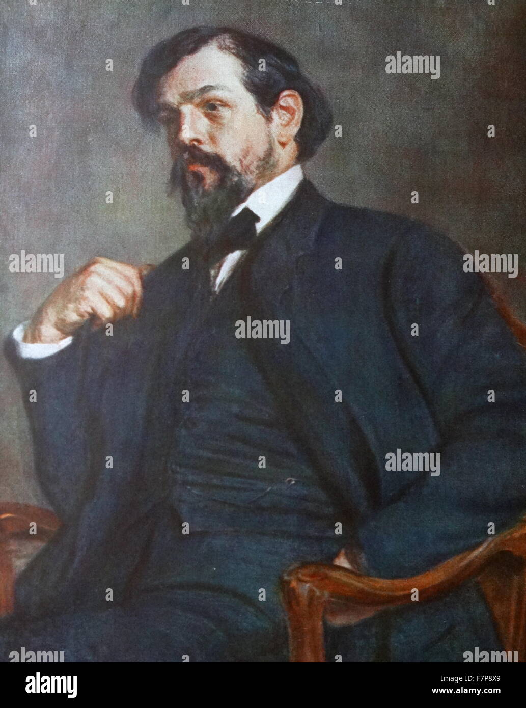 Claude Debussy 1862-1918 Stockfoto