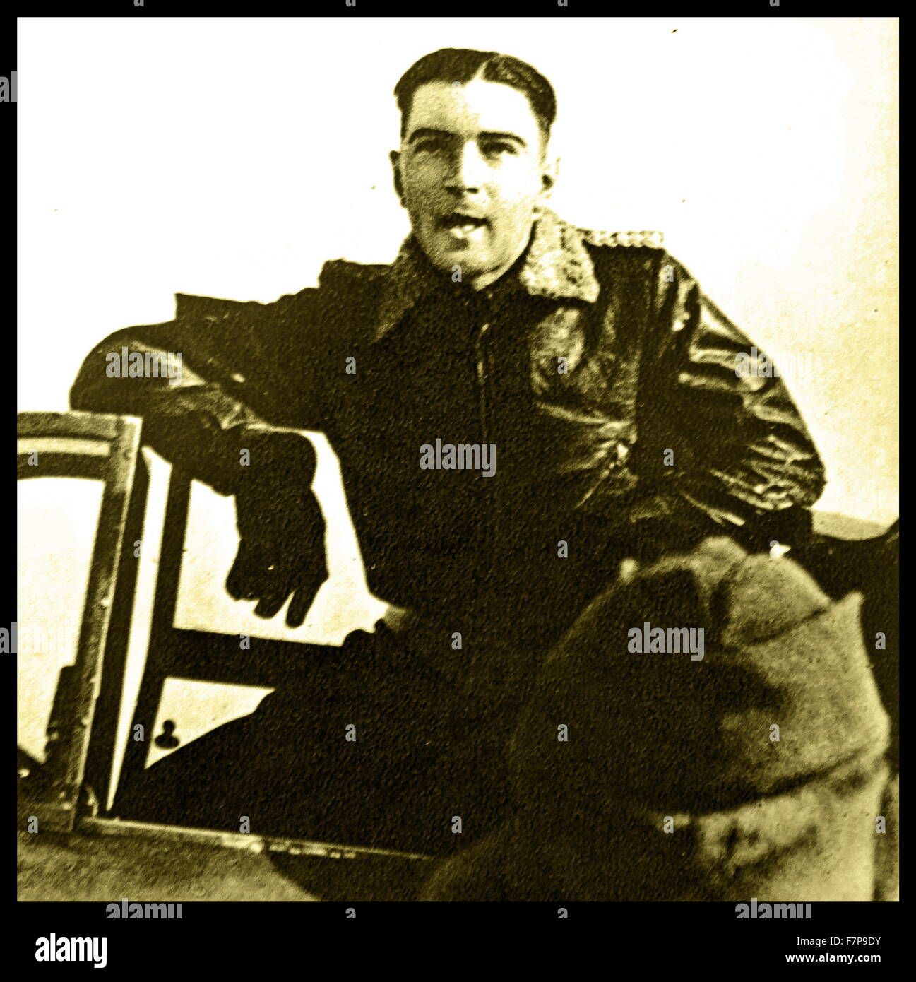 Werner Möiders war Teil der deutschen 'Luftwaffe' (Luftwaffe) während des zweiten Weltkriegs. Vom c1940 Stockfoto