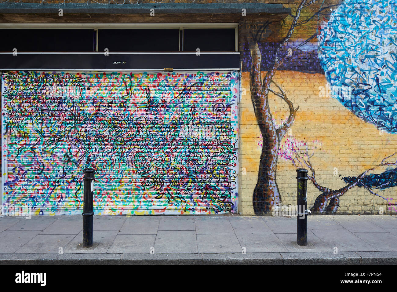 Street-Art in London Stockfoto