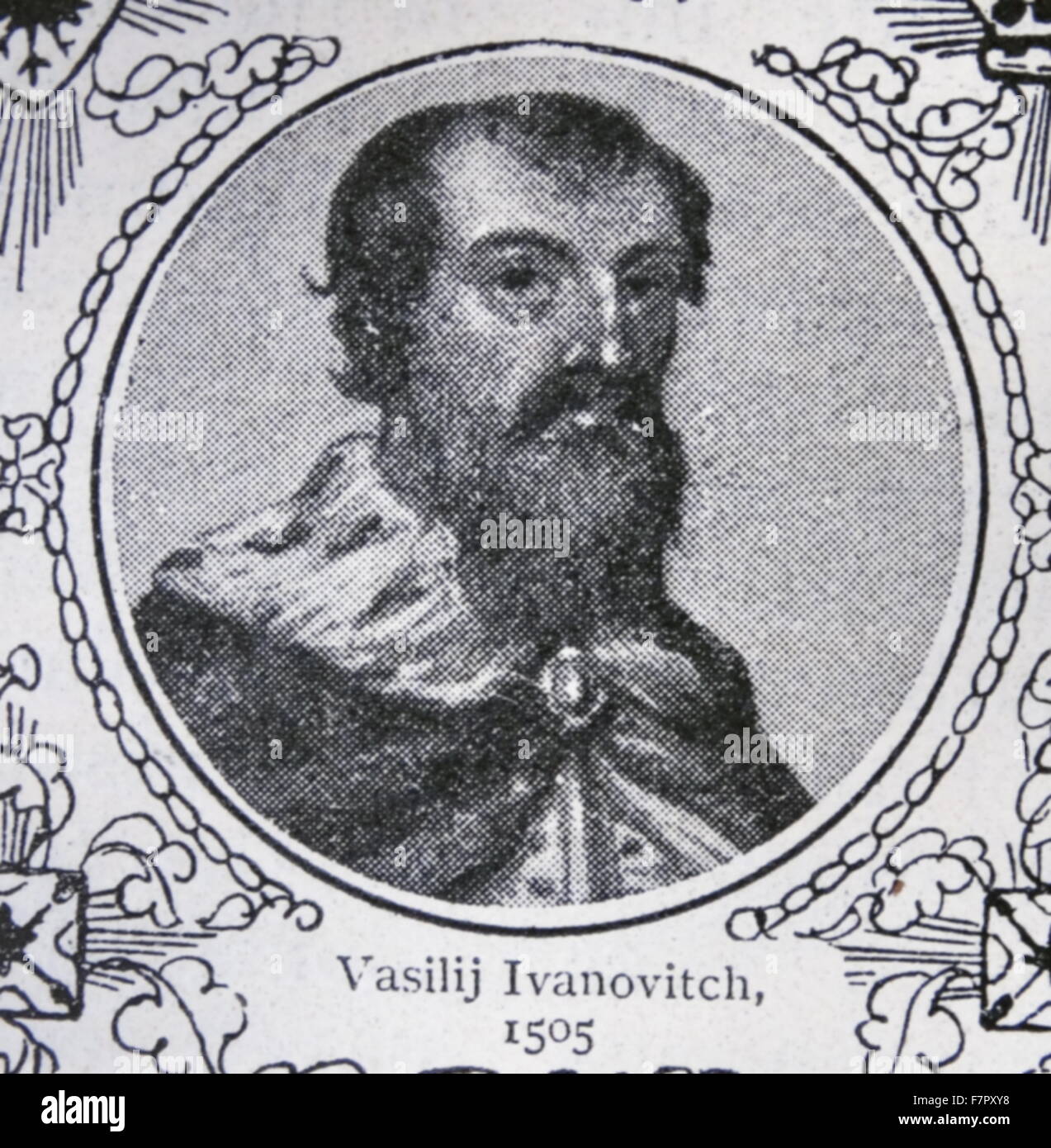 Wassili III Iwanowitsch (1479 – 1533) Großfürst von Moskau von 1505 bis 1533 Stockfoto