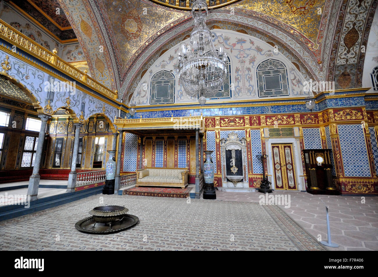 Sultans Viertel im Topkapi Palast, Istanbul, Türkei Stockfoto