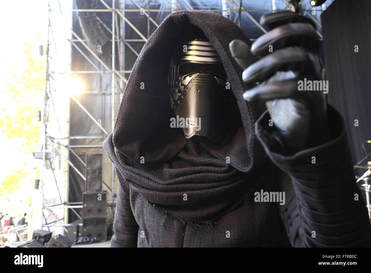 Lucca Comics & Games Festival 2015 Mitwirkende: Kylo Ren wo: Lucca, Italien bei: 31. Oktober 2015 Stockfoto