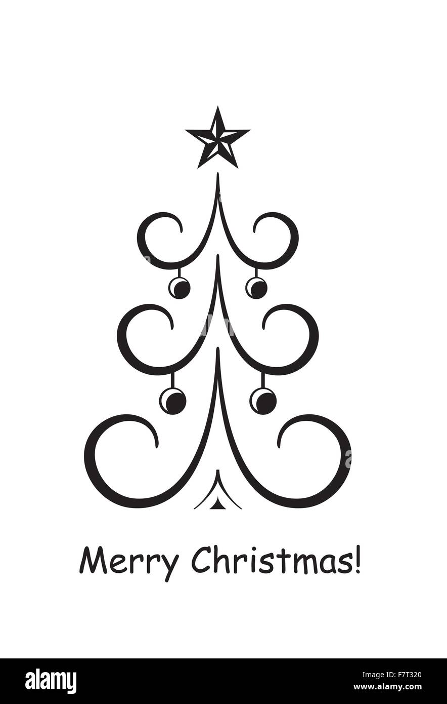 Frohe Weihnachten! Stock Vektor