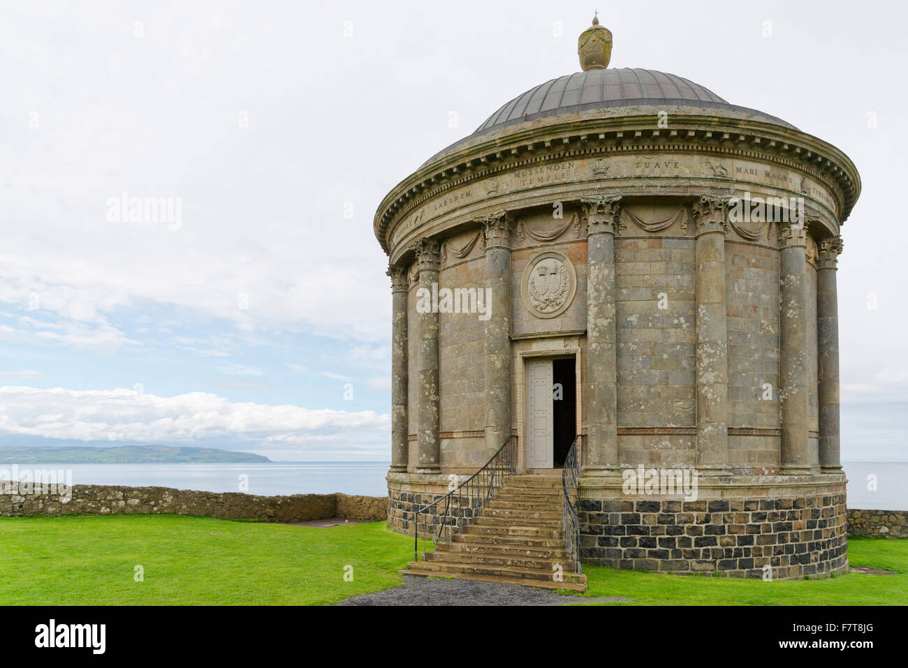 Mussenden Temple, Castlerock, County Londonderry, Nordirland, Vereinigtes Königreich Stockfoto