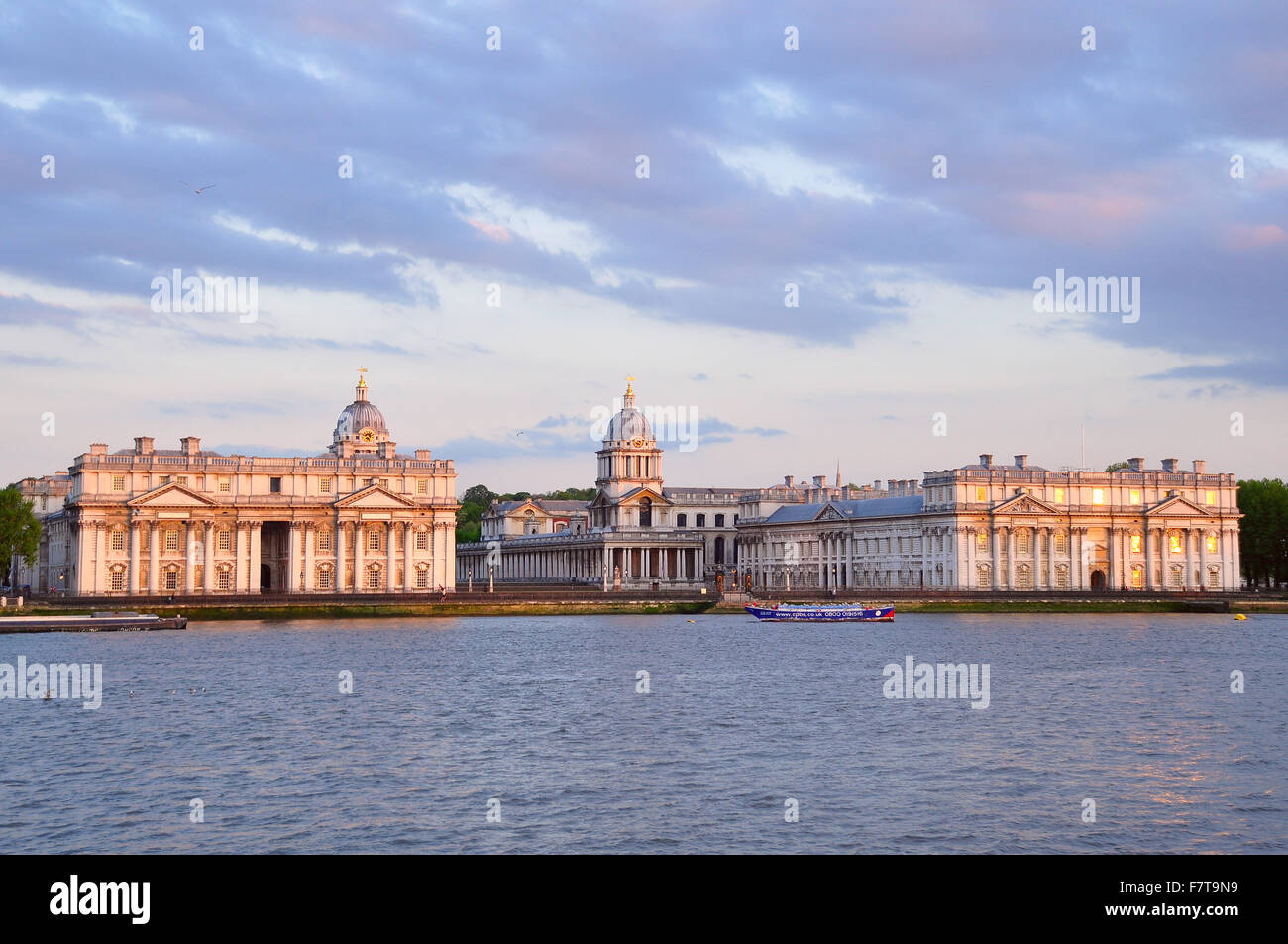 Royal Naval College in Greenwich, London, Vereinigtes Königreich Stockfoto