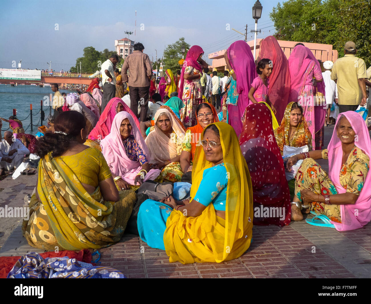 Kumbh Mela Festival in Haridwar in Indien 2010 Stockfoto