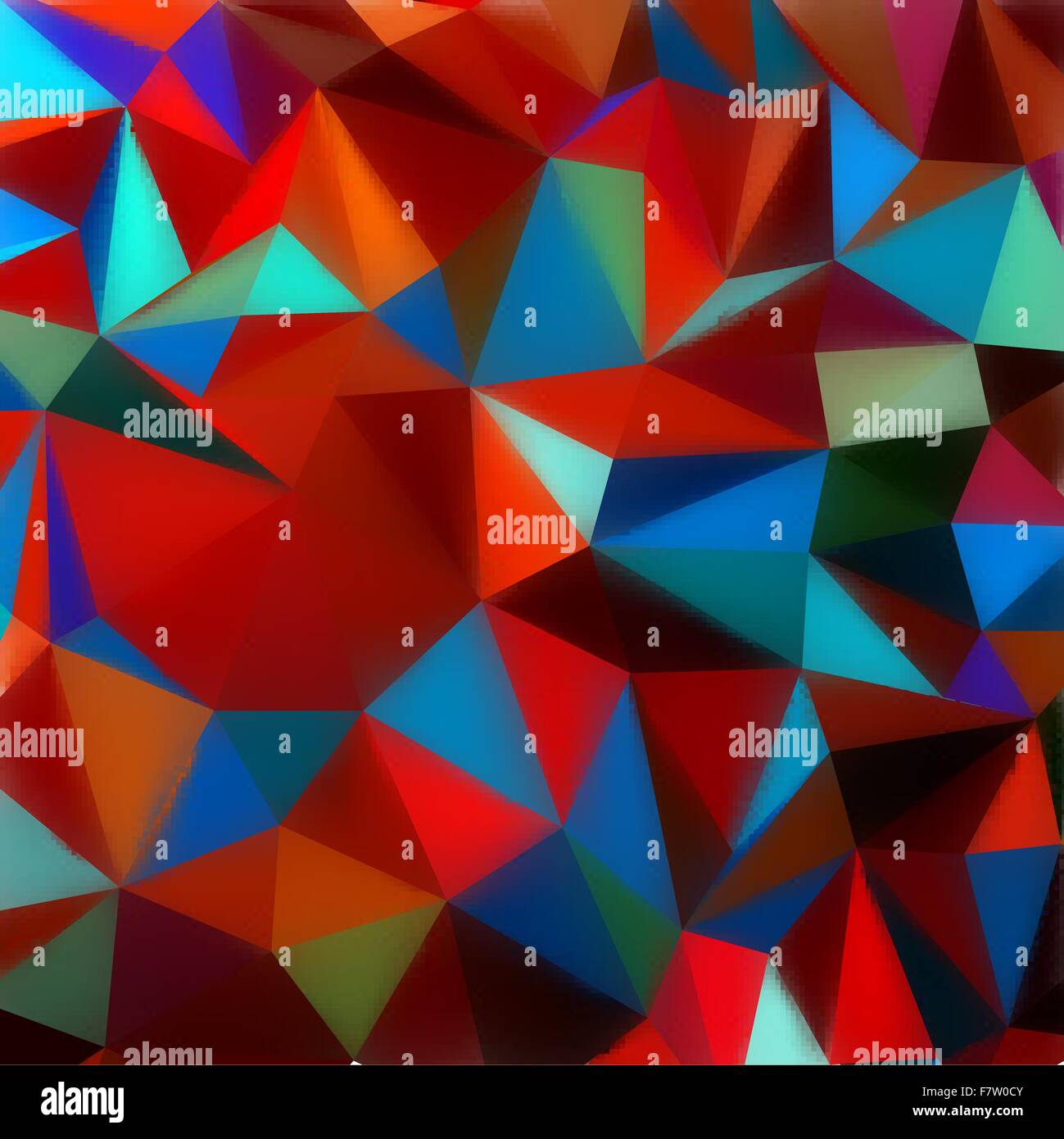 Polygon Dreieck abstrakten Hintergrund. EPS 8 Stock Vektor