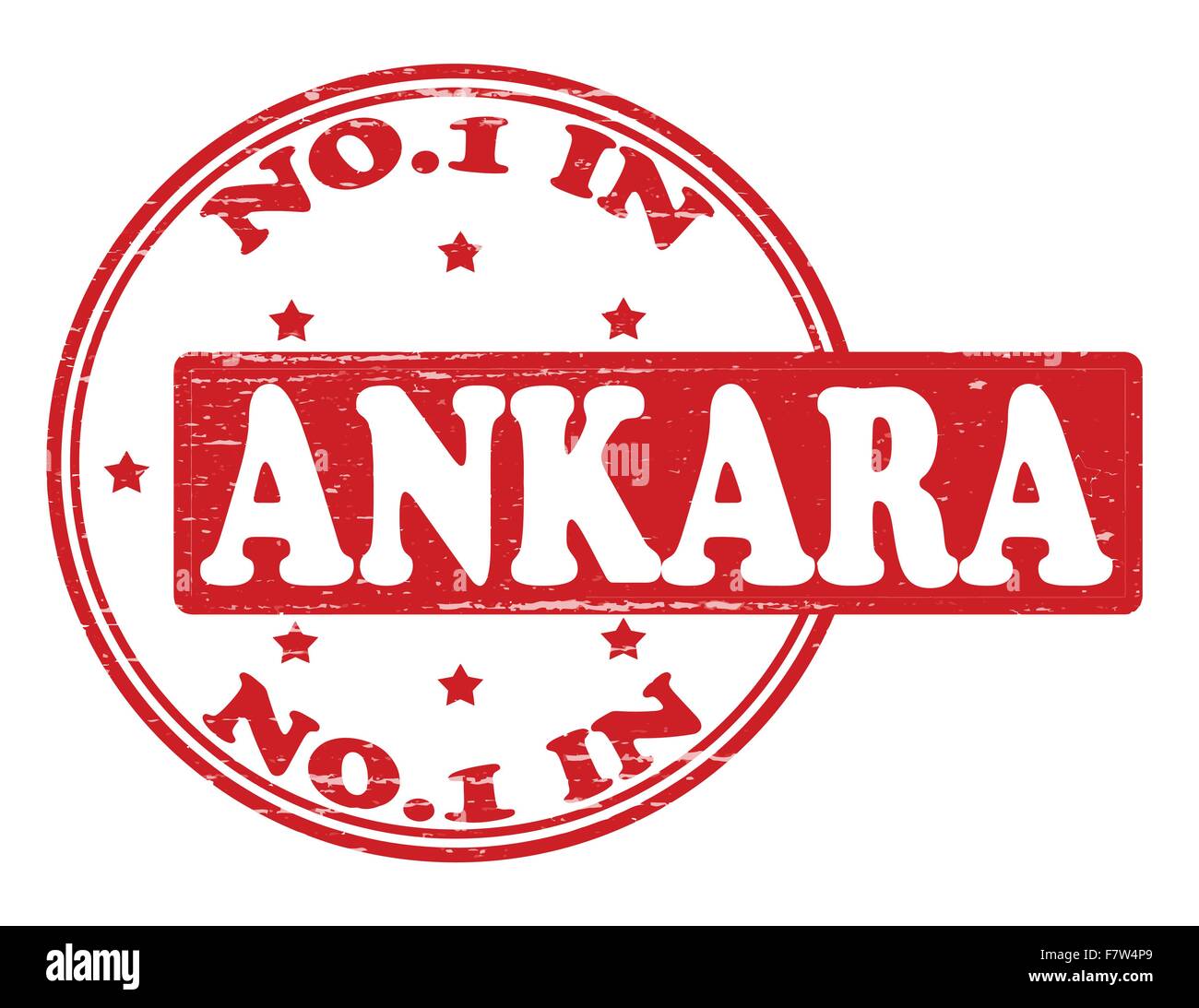 Niemand in Ankara Stock Vektor
