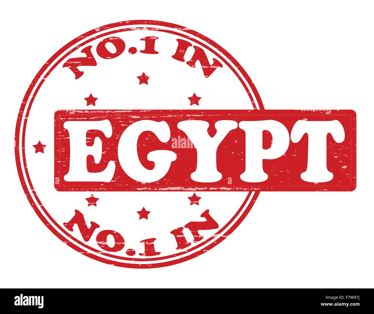 Niemand in Ägypten Stock Vektor