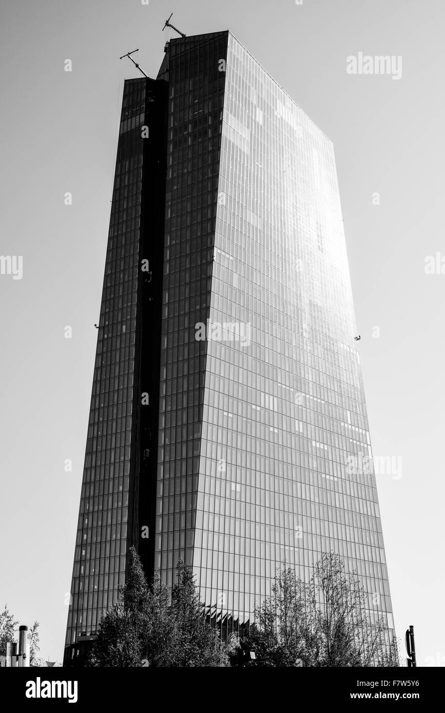 EZB, Europäische Zentralbank, Frankfurt am Main, Deutschland Stockfoto