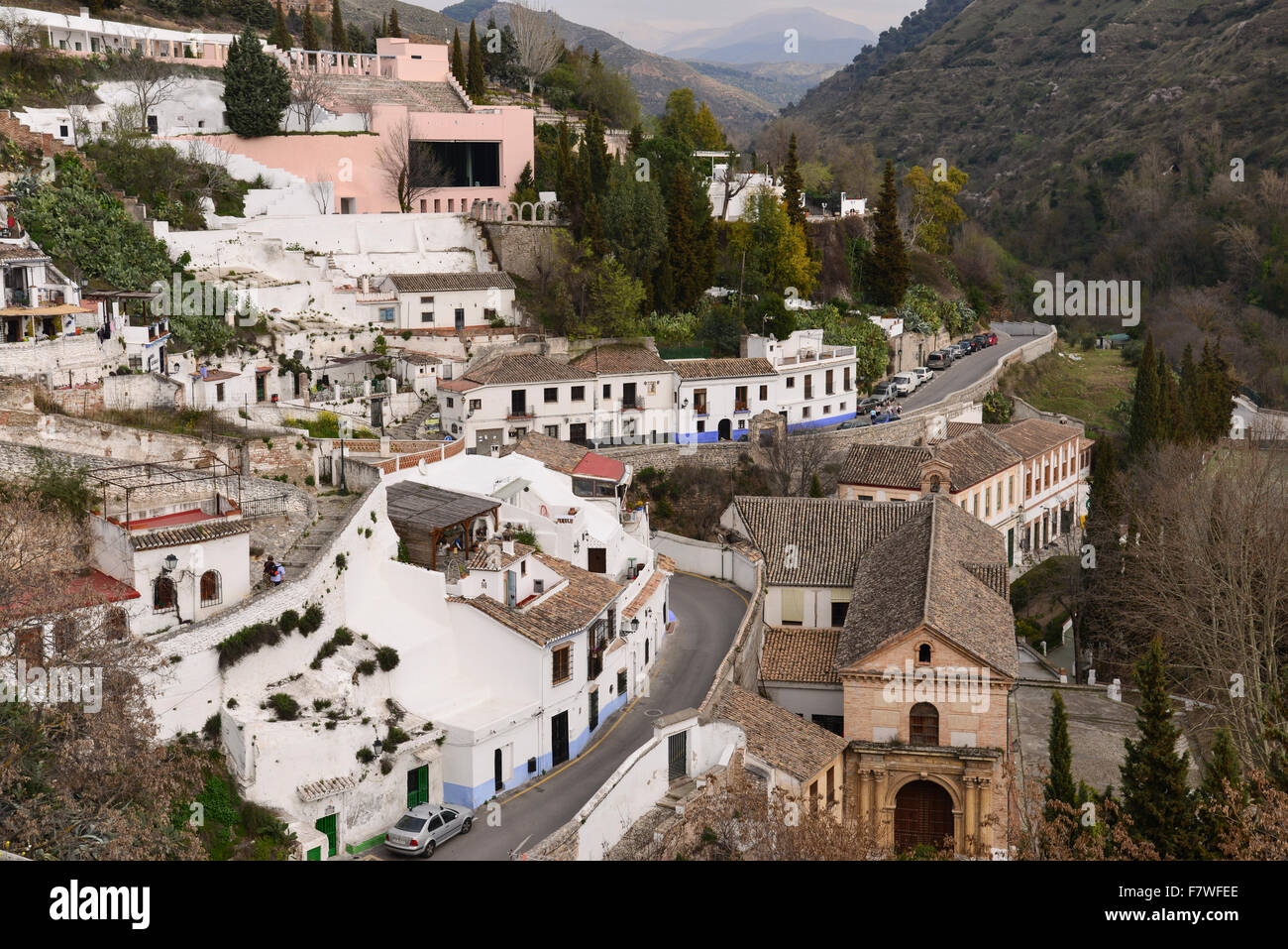 Sacromonte, Granada, Spanien Stockfoto