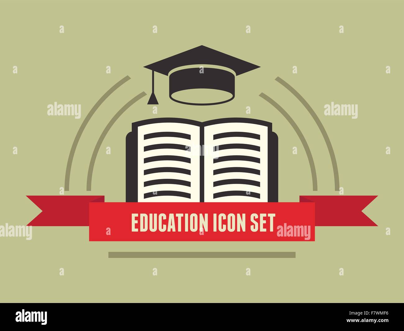 Bildung-Infografik-Element Stock Vektor