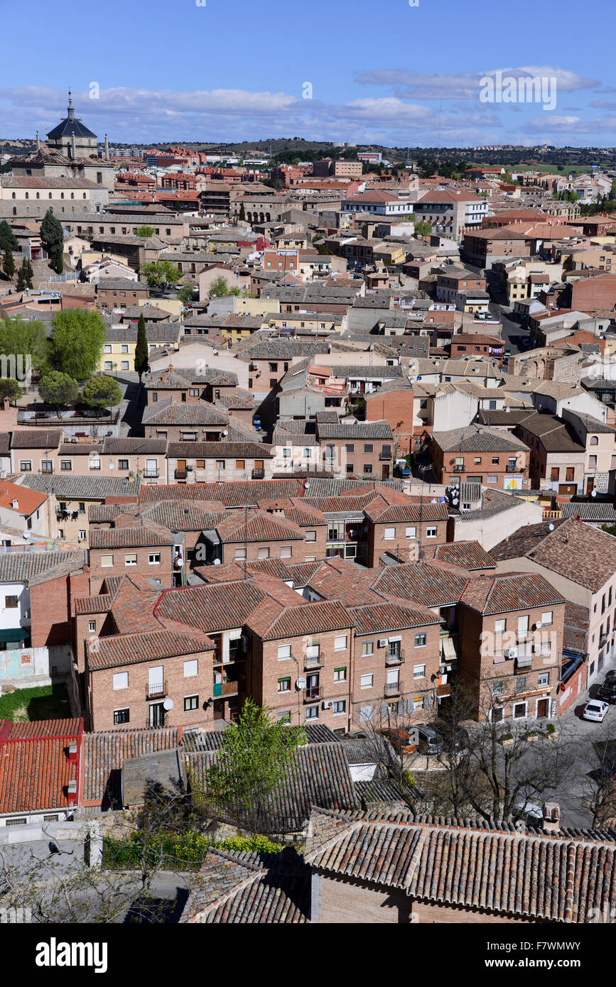 Blick auf die Stadt von Toledo, Spanien Stockfoto