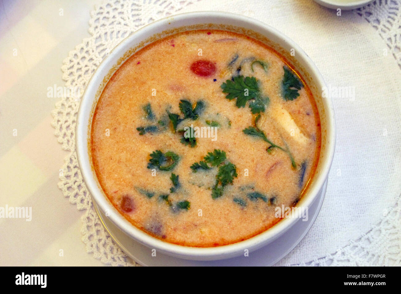 Gekochte Speisen im Restaurant, Chiang Mai, Thailand Stockfoto
