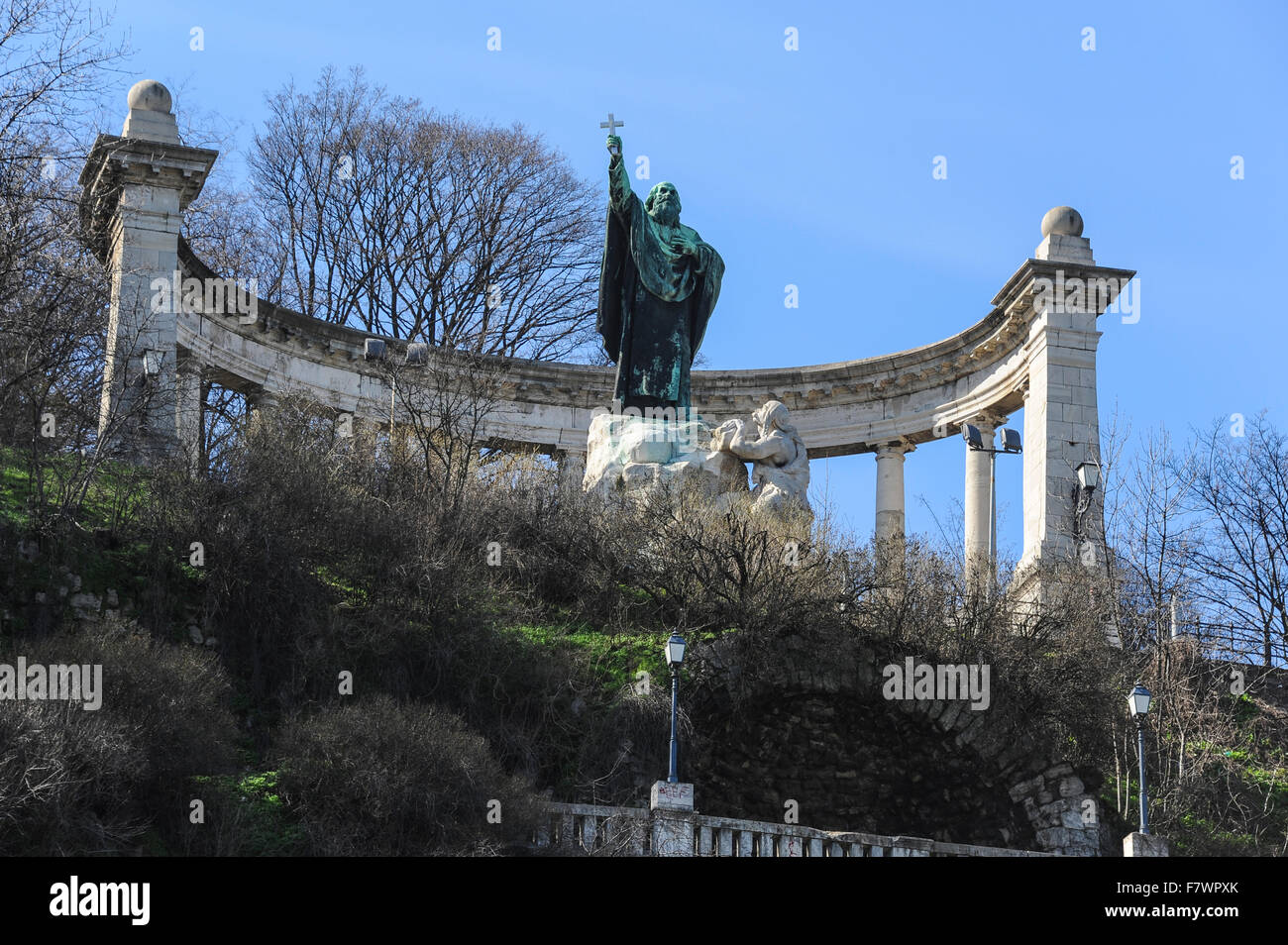 Citadella in Budapest, Ungarn Stockfoto