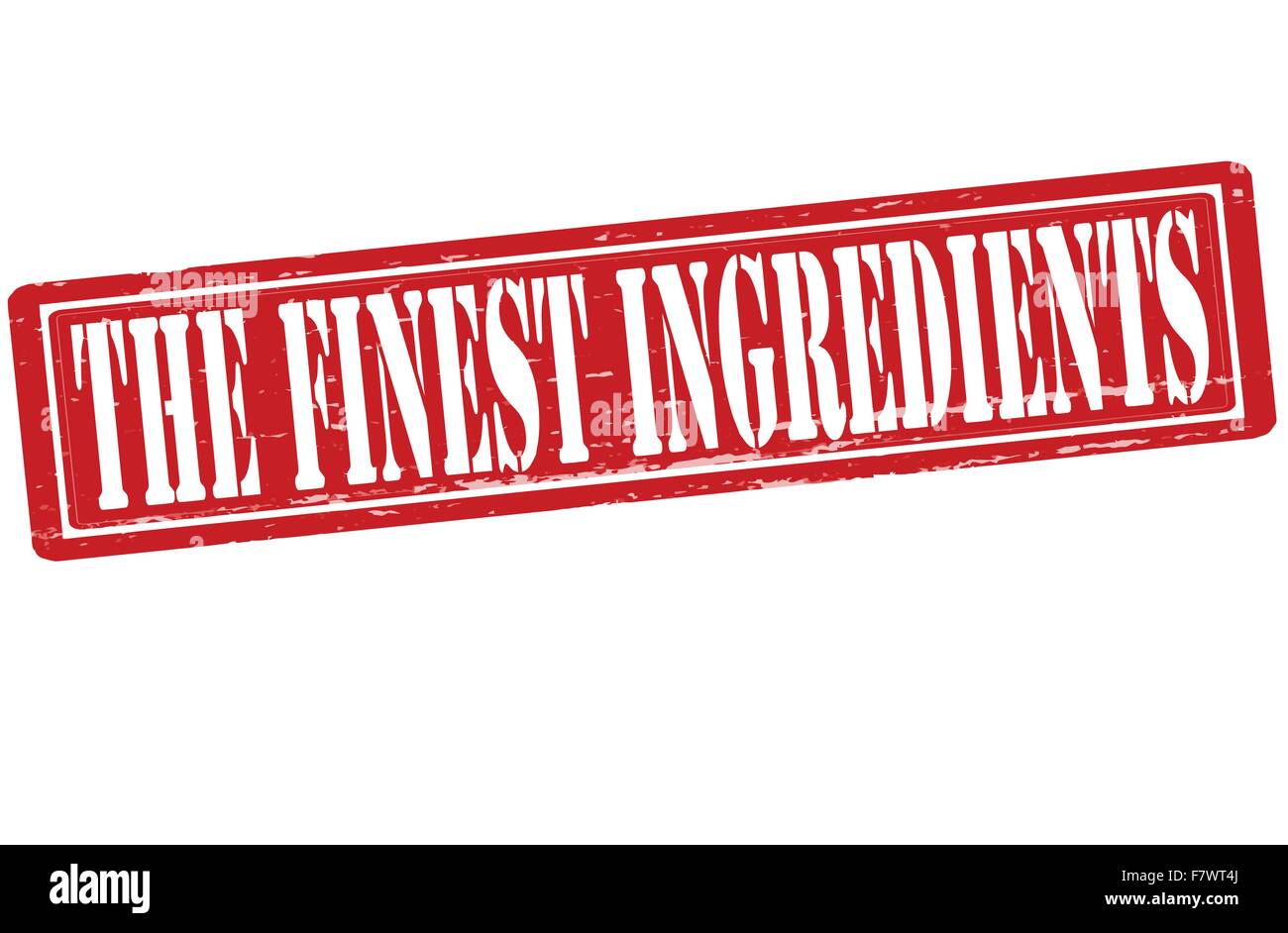Die besten Zutaten Stock Vektor