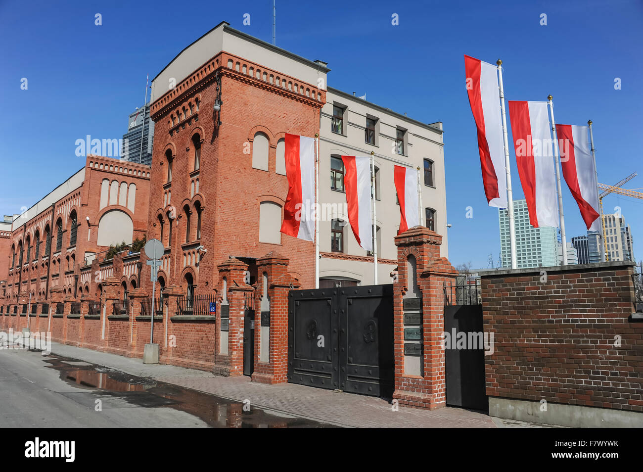 Muzeum Powstania Warszawskiego, Warschau, Polen Stockfoto