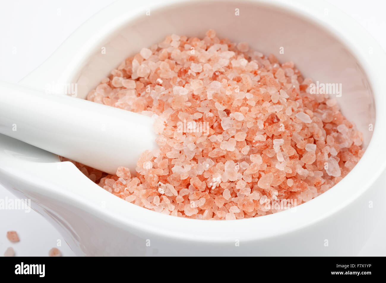 Rosa Himalaya-Salz Stockfoto