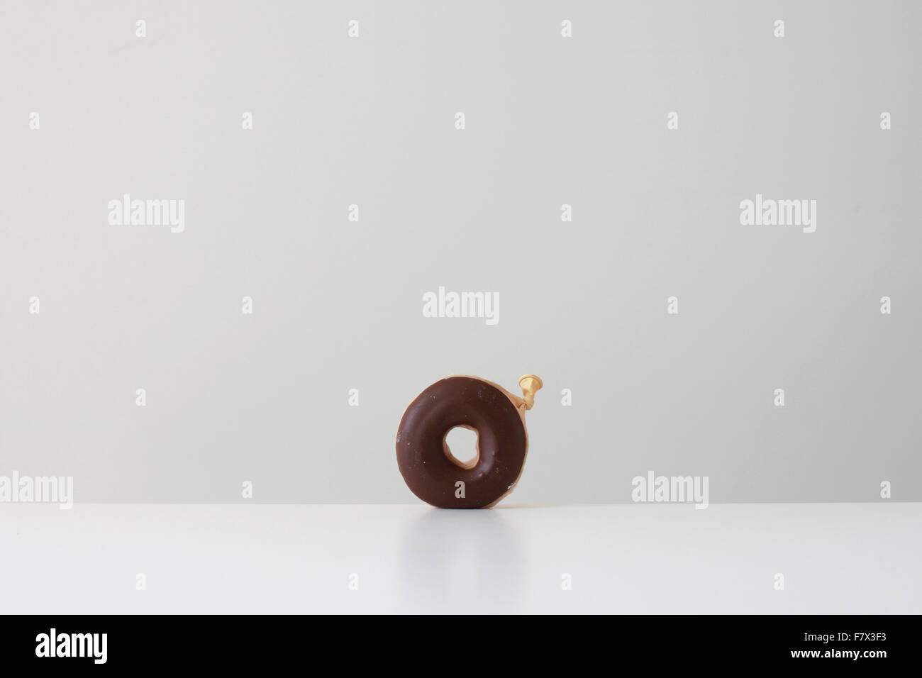 Konzeptionelle Donut gemacht aus einem Ballon Stockfoto