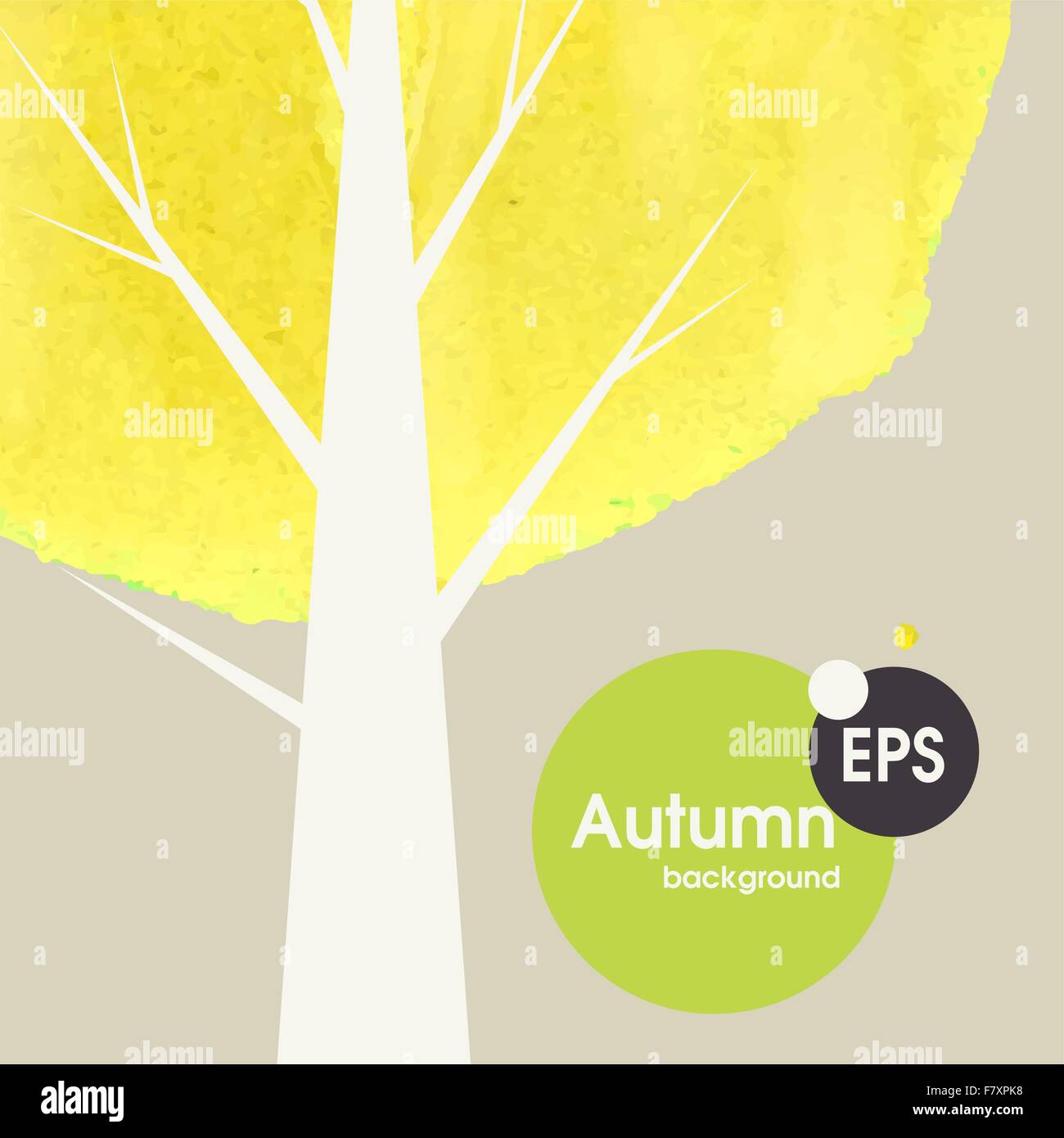 Kreative Herbst Hintergrund Stock Vektor