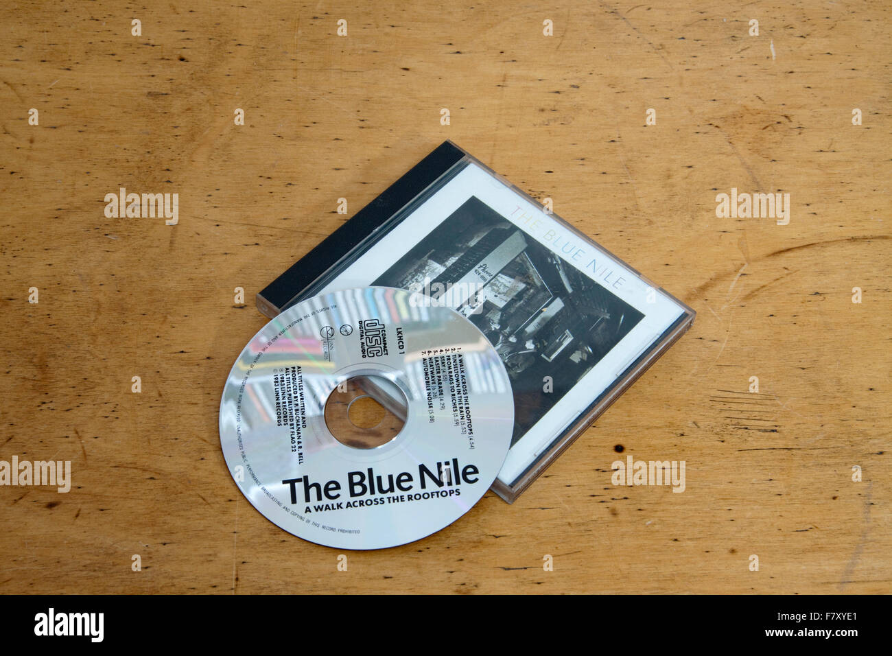 Der Blaue Nil 1984 Debüt A Walk in The Dächer Stockfoto