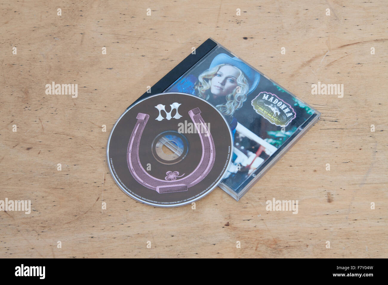 Madonnas 2000-Studioalbum Music Stockfoto Madonnas 2000-Studioalbum Music Stockfoto