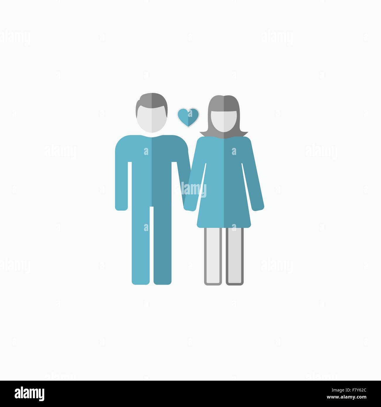 Mutterschaft-flach-Symbol Stock Vektor