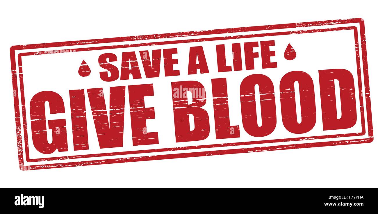 Blutspenden Stock Vektor