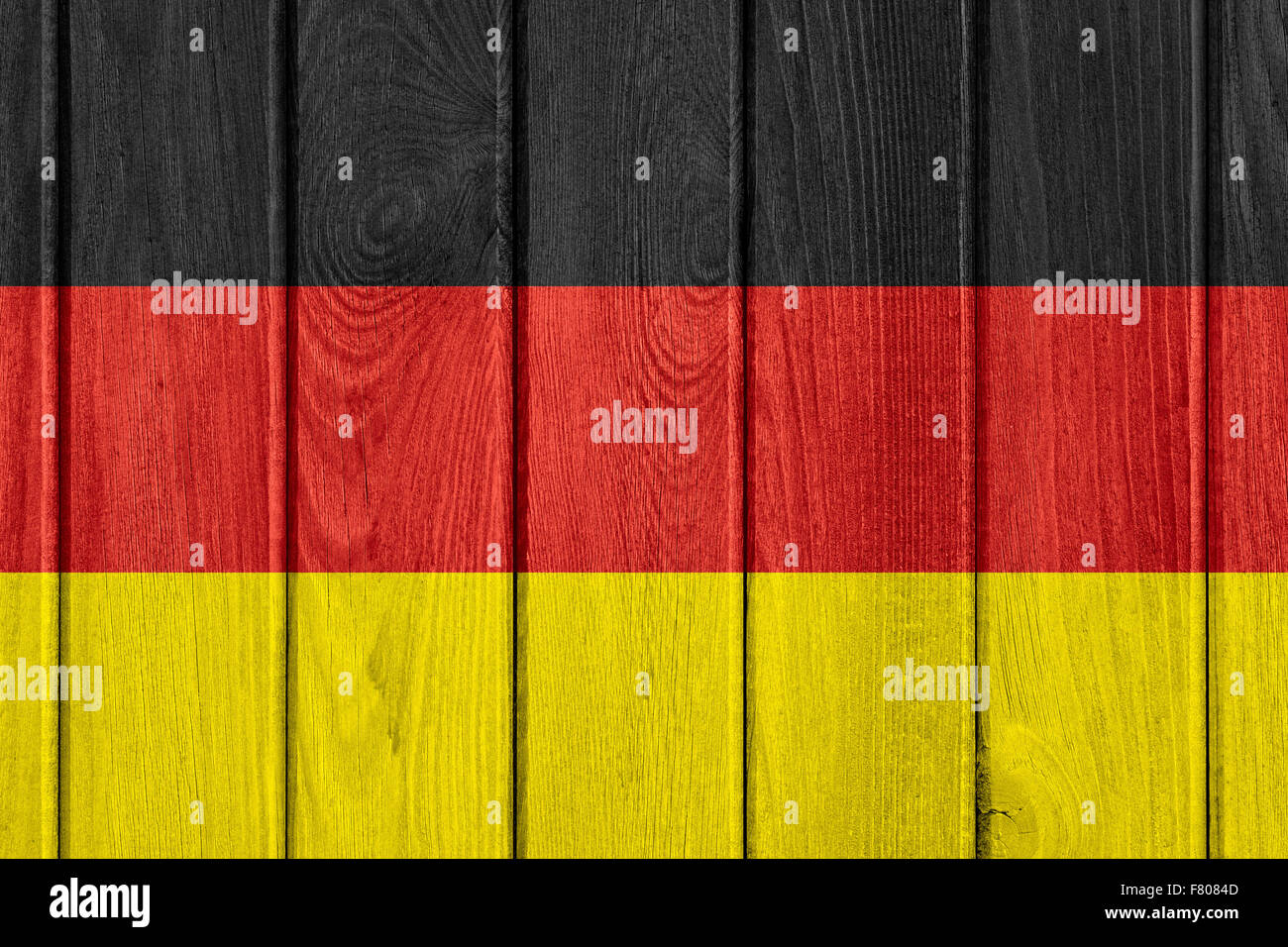 Flagge von Deutschland oder deutsche Banner auf hölzernen Hintergrund Stockfoto Flagge von Deutschland oder deutsche Banner auf hölzernen Hintergrund Stockfoto