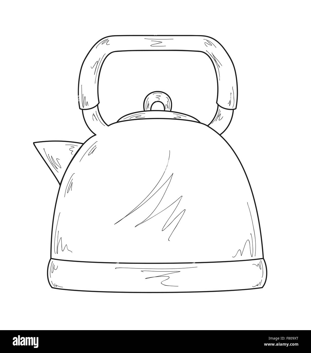 Kaffeemaschine Stock Vektor