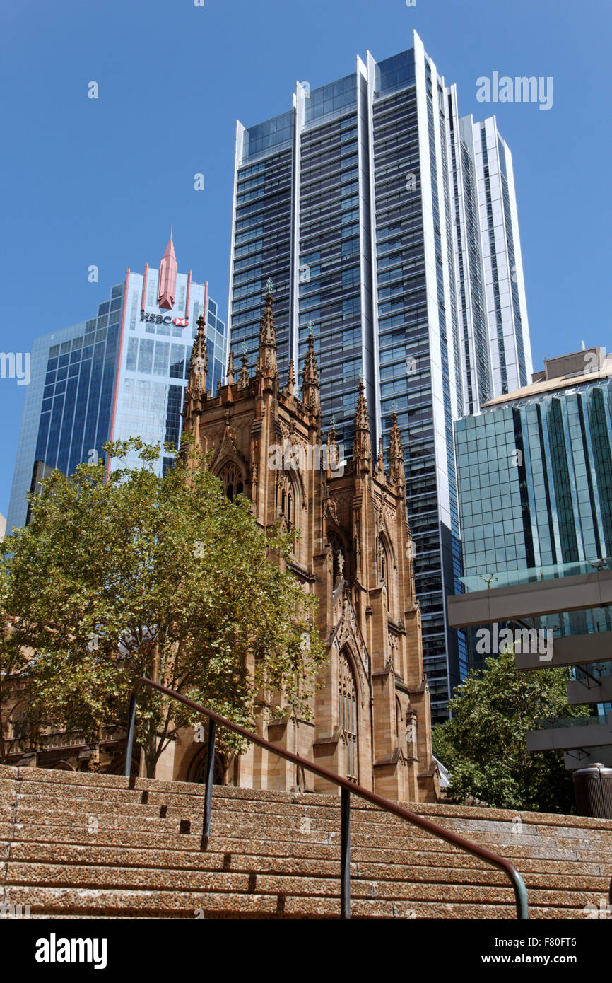 St Andrews Kathedrale ich Sydney ich Australien Stockfoto