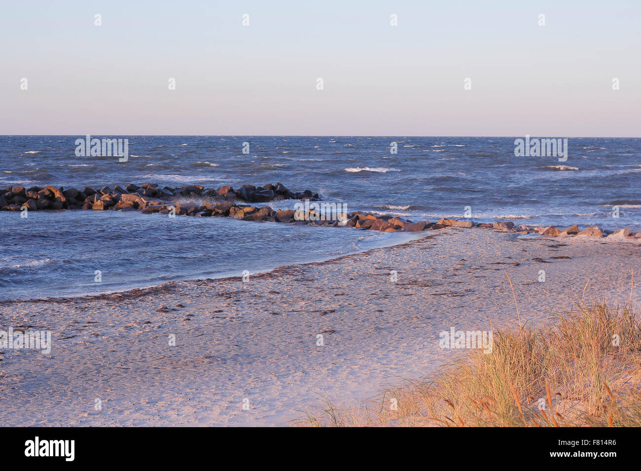 Blick auf Ostsee, Schönberger Strand, Schönberg (Holstein), Kreis Plön, Schleswig-Holstein, Deutschland Stockfoto