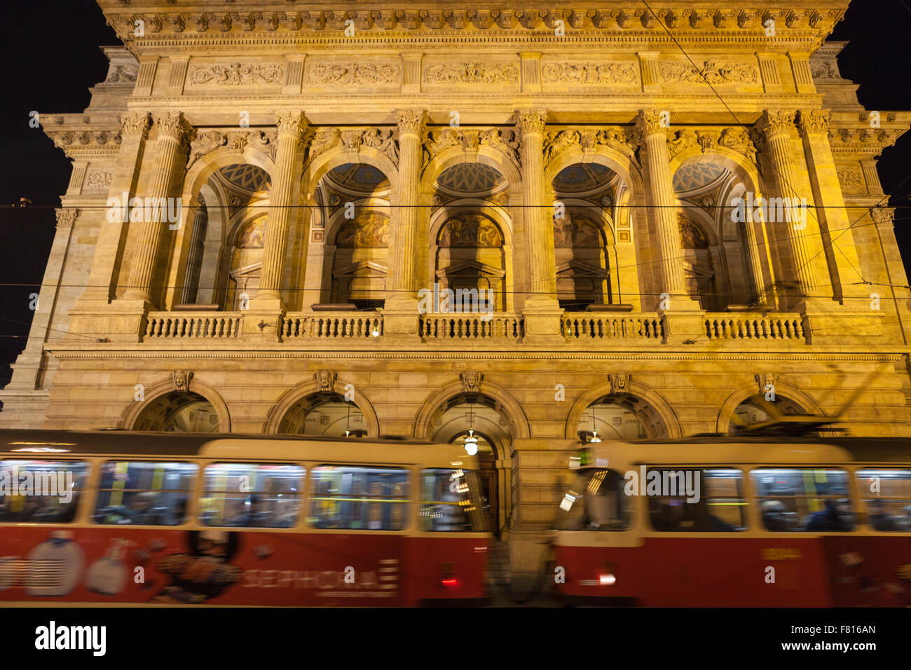 Národní Divadlo, Nationaltheater, Prag, Tschechische Republik Stockfoto