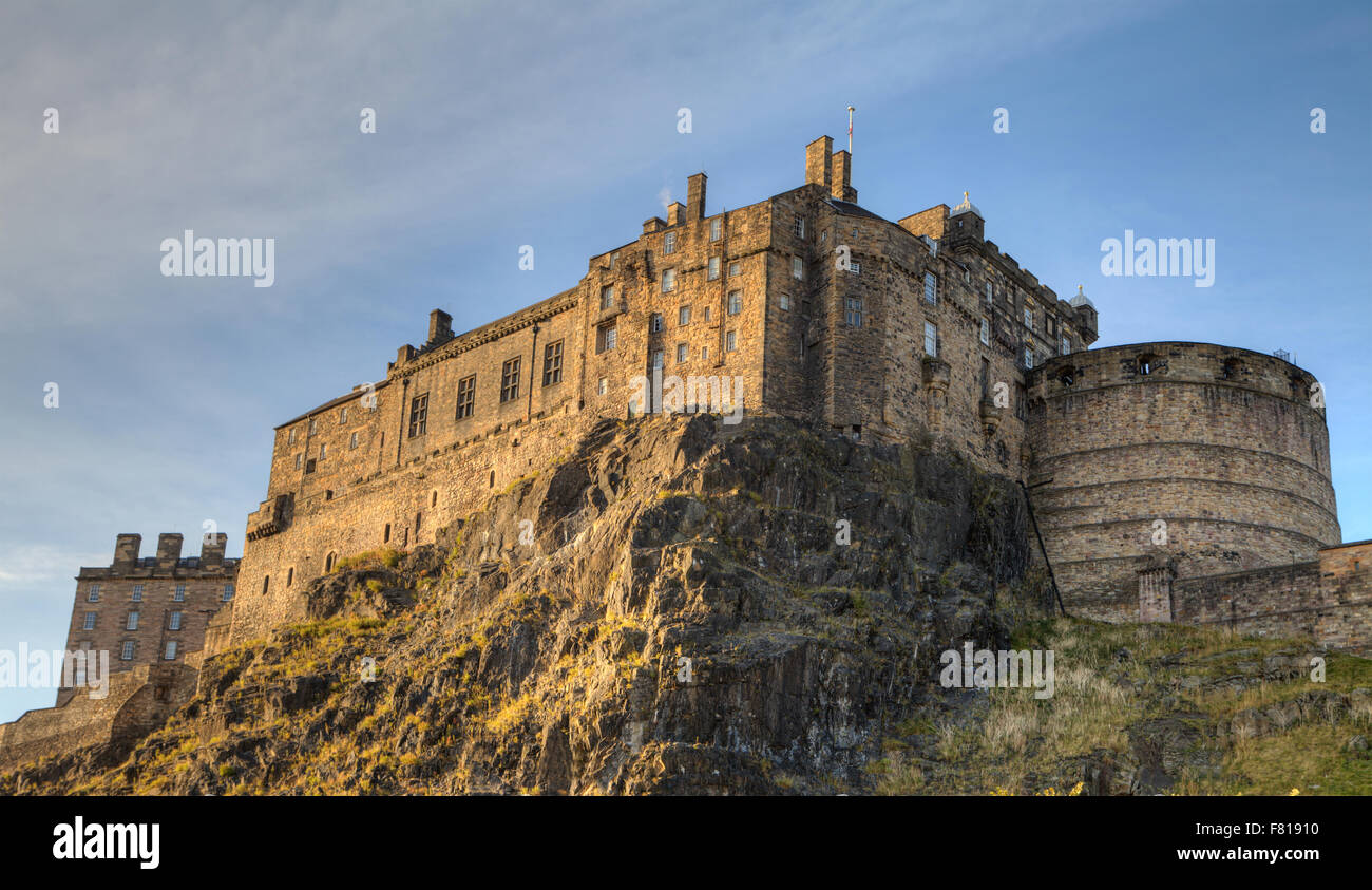 Edinburgh Castle, Schottland Stockfoto