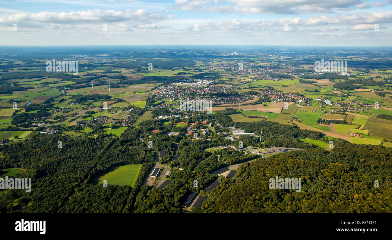 Police Academy Bork, Selm-Bork, Münsterland, Nordrhein-Westfalen, Deutschland Stockfoto